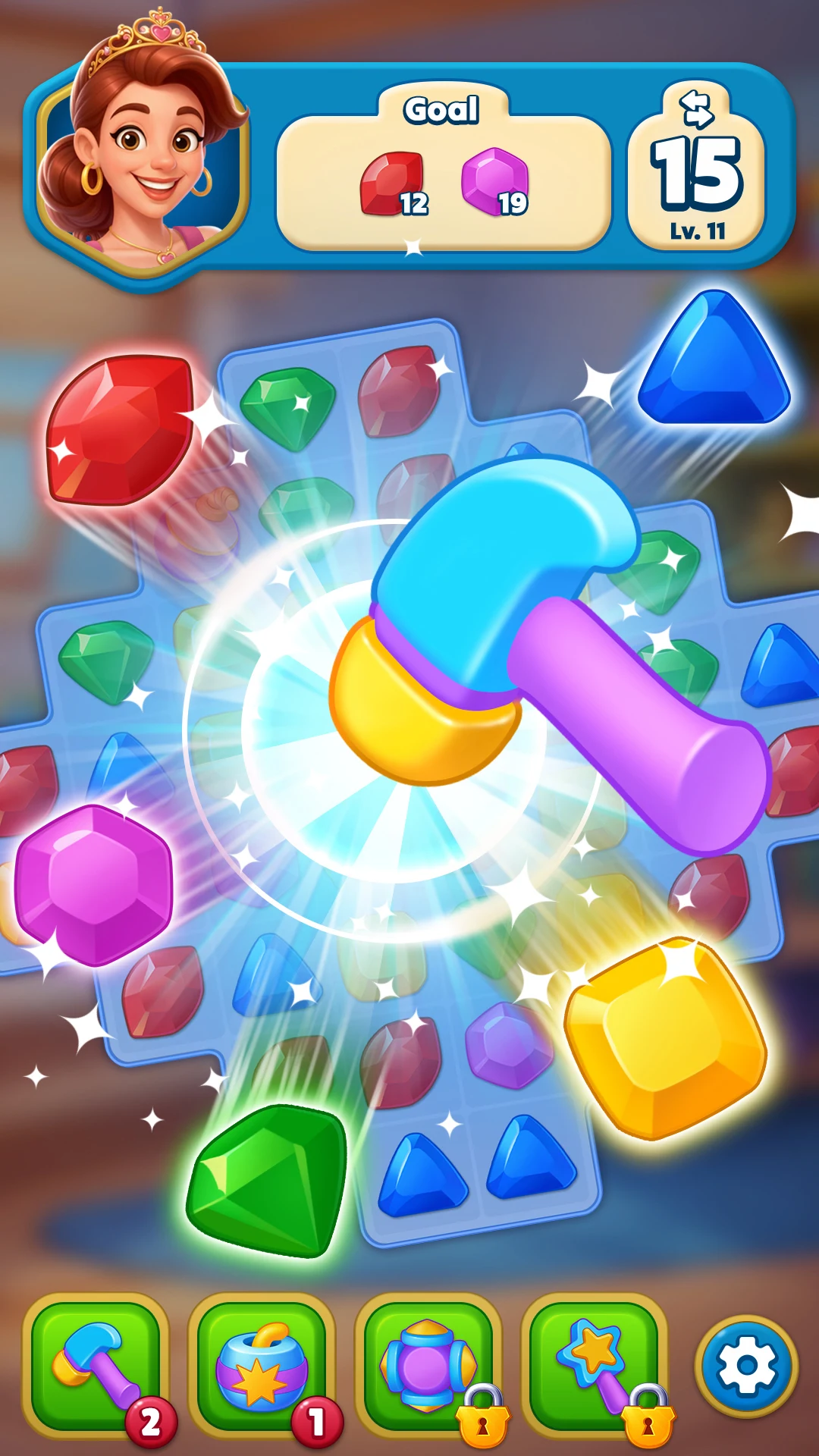 Jewel Match3 Decor Game screenshot